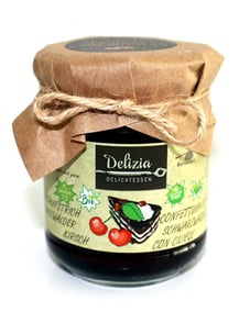 confettura di ciliegie bio