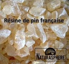 Résine de pin française alimentaire Colophane