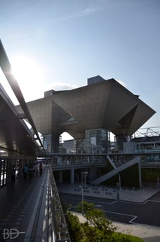 ビッグサイトの朝