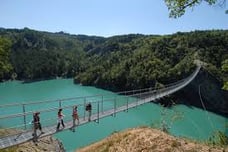 Passerelle et Lac du Monteynard