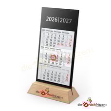 Tisch-Aufstellkalender HOLZ - individuell bedrucken