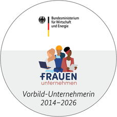 Logo der Initiative FRAUEN unternehmen des Bundeswirtschaftsministeriums