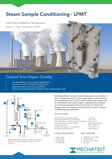 Mechatest Steam Sample Conditioning & Collection Systems