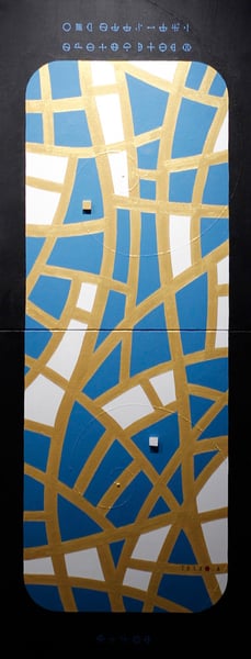 THE SOUL  6    318mm×820mm   F6×2   Acrylic, wood   2016