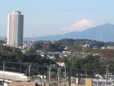 富士山神社からの眺望