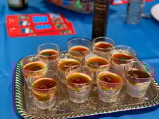 モロッコ料理教室のデザートのクスクスプリン