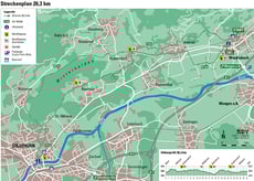 Strecke Hans-Roth-Waffenlauf ab 1991