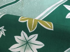 Y-002 カラー浴衣 もみじ柄