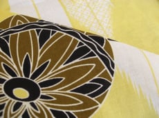 Y-006 カラー浴衣 手まり柄