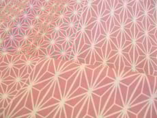 Y-005 カラー浴衣 麻の葉柄