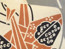 Y-007 カラー浴衣 浪漫鶴柄