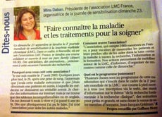 l'hebdo borely lmc france course contre leucemie course contre leucémie myéloïde chronique lmc france