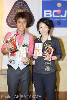 土方隼斗プロ&河原千尋プロ　撮影：タカタアキラ