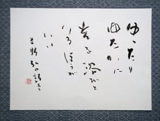 「ゆったりゆたかに　光を浴びているほうがいい」　吉野弘の詩