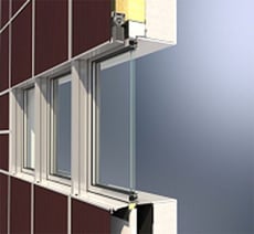 Schüco Modernisierungsfassade