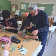 ものづくりの魅力発信講座　コースター作りと畳ストラップ作り体験