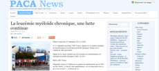 PACA NEWS course contre leucémie myéloïde chronique lmc france