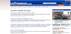 LA PROVENCE.COM course contre leucémie myéloïde chronique lmc france