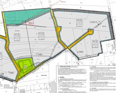 Ansicht eines kommunalen Bebauungsplanes