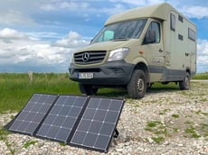 Solartasche von Wattstunde im Wohnmobil