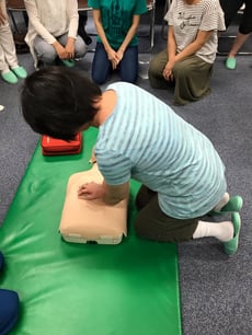 AED講習会 スタッフ研修 永井歯科医院 茨木市 平成２８年度