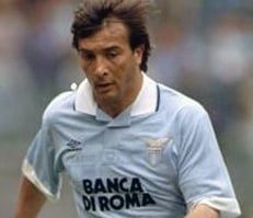 Heimtrikot. Sponsor Banca di Roma.