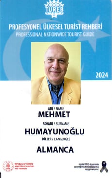 Meine staatliche Reiseführer Lizenz für die ganze Türkei