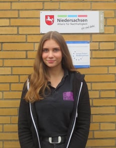 Neue Jahrespraktikantin bei Heideglas Uelzen 