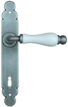 Maniglia Ferro Battuto Porcellana