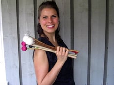 Anna-Maria Schuchter - Dirigentin des JEE und der JHE Eschen