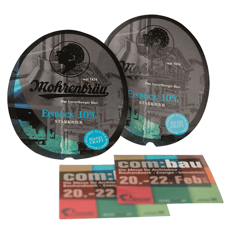 Rattpack® prints 6-pack packaging for beer, soft drinks, mixed drinks. www.rattpack.eu #FMCG for the food and beverage industry. Labels & stickers with wet glue technology