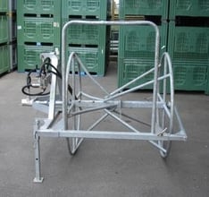 Hagelnetz Wickelgerät