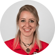 Foto der Abteilungsleiterin der Abteilung Kinderturnen und Fitness Katharina Wiedemann