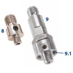 Spanreduziert, PE-Fräser, Anbohrmotore, Anbohrmaschinen, Bohrmaschinen, Anbohrgeräte, Anbohrständer, Perfekt 3, Gasleitungen anbohren, Wasserleitungen anbohren, Fräser, Zentrierbohrer, Lochfräser, Sägekranzfräser, Bohrstange