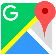 camping les pres verts sur google maps