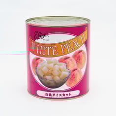 エリザ白桃ダイスカットライトシラップ,ストー缶詰株式会社