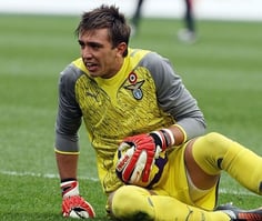 Torwarttrikot Auswärts. Ohne Sponsor.