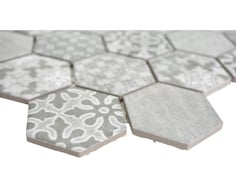 mosaico esagonale patchwork