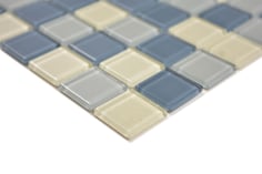 Mosaico MIX GHIACCIO Vetro Trasparente lucido