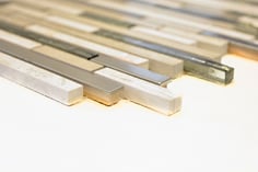 Mosaico Brick Marmo Vetro Metallo 15/48/98mm London Metal