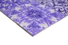 mosaico vetro colorato patchwork