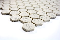 Mosaico Esagoni SALE PEPE  ANTISCIVOLO opaco
