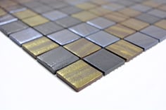 Mosaico ECO MOS 25/25 mm MIX BRUNO ONDA