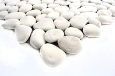 mosaico ceramica colore bianco opaco