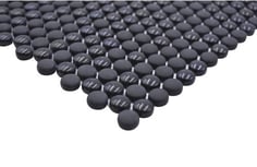 Mosaico Kuba BOTTONI 12mm BLACK