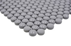 Mosaico Kuba BOTTONI 12mm GRIGIO