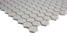 Mosaico Esagoni GRIGIO CHIARO ANTISCIVOLO opaco