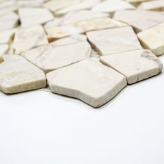 mosaico palladiana marmo golden cream lucido