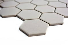 Mosaico Esagoni 51/59 GRIGIO ANTISCIVOLO opaco