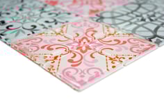 mosaico vetro colorato patchwork